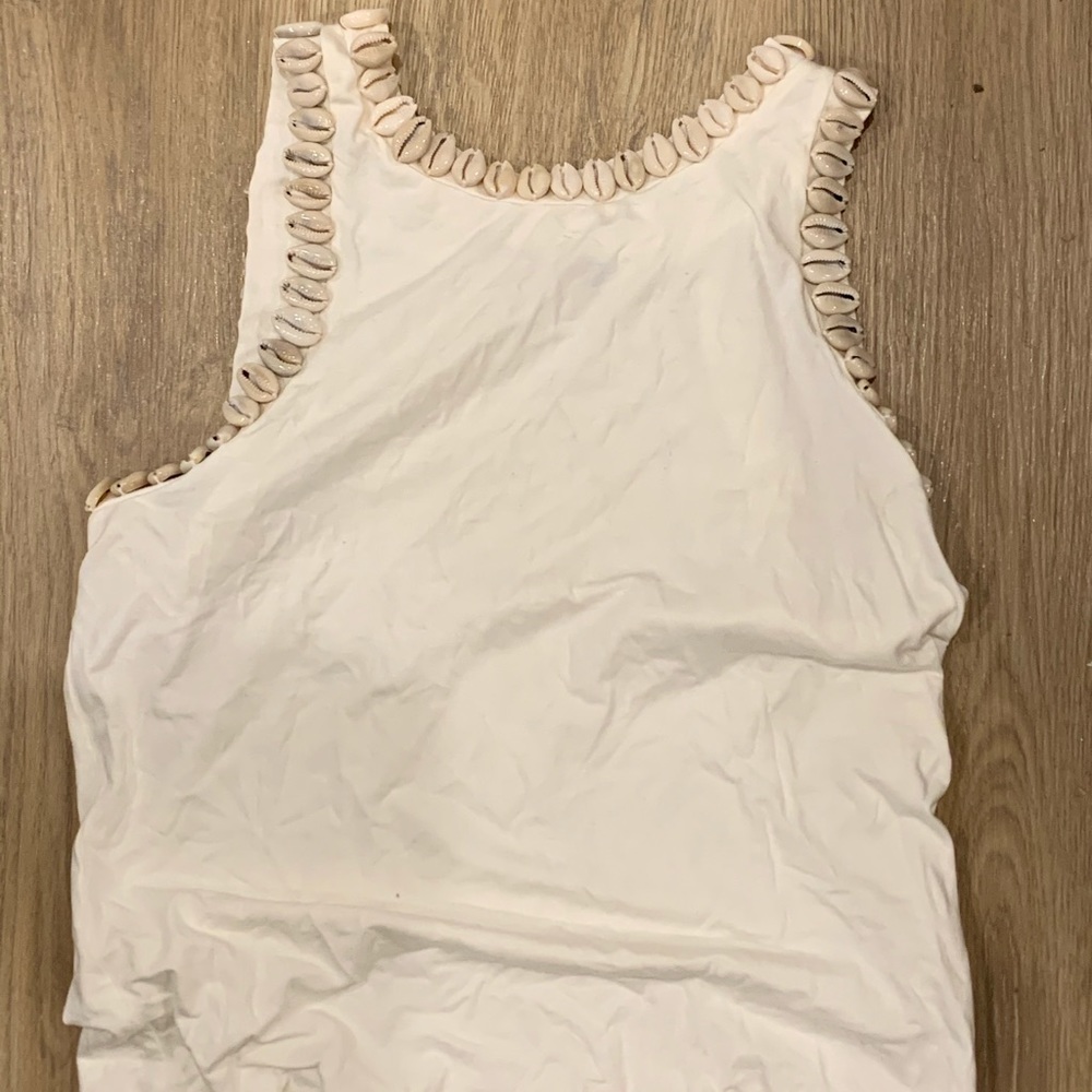Seashell crop top